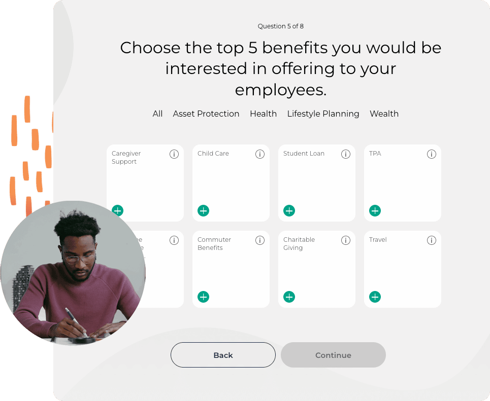 Replacement survey image